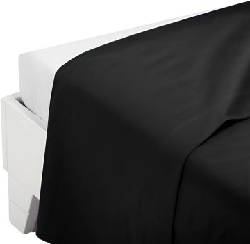 LENZUOLA COLORED 1P SOPRA NERO 210