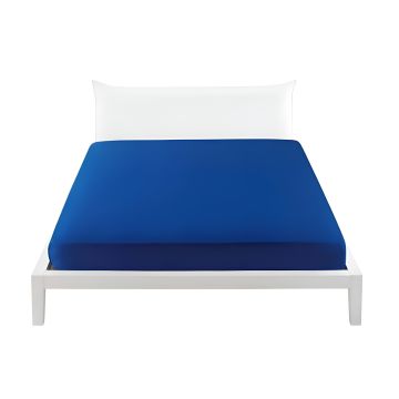 LENZUOLA COLORED 1P SOTTO BLU 145