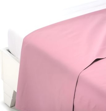LENZUOLA COLORED 2P SOPRA ROSA 125