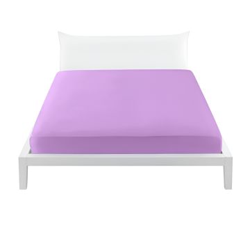 BIANCALUNA - LENZUOLO 2P SOTTO CM 175X200 LILLA LINEA COLORED