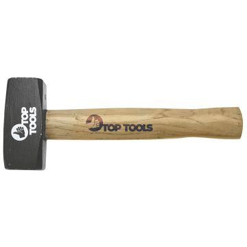 MARTELLO DA SASSO 1250 G C/MANICO IN LEGNO