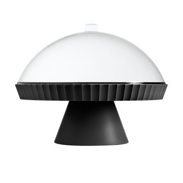 BLIM PLUS - ALZATA LINEA AGORA' 30X24CM CARBON BLACK
