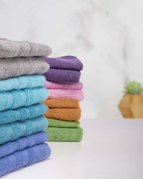 COPPIA SPUGNA 500GR TU OSPITE 40X60CM + ASCIUGAMANO 60X110CM