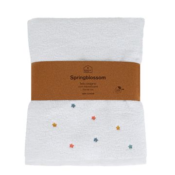TELO BAGNO SPRINGBLOSSOM IN 100% COTONE 70X140CM