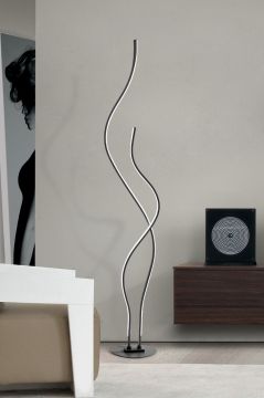 PIANTANA A LED WENDY 24X143CM NERO - 42W 4500K 1900lm