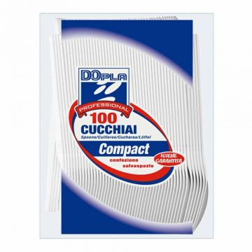 100 CUCCHIAI COMPACT BIANCHI