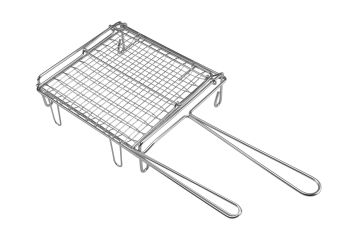 GRATICOLA RIBALTABILE 40X45 CM CROMATA