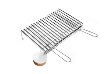 GRATICOLA RACCOGLISUGO 60X40 CM IN ACCIAIO INOX