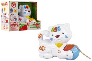 GATTO MUSICALE B/O TRAINABILE CON LUCI/SUONI TRY-ME