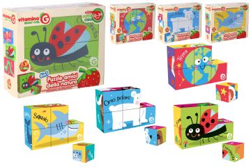 CUBI PZL ANIMALI A 6 FIGURE ASSORTITO