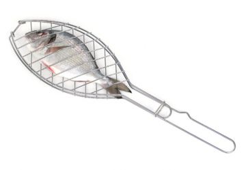 GRIGLIA PER IL PESCE FILO CROMATA DIAM. 30CM 