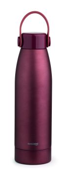 BORRACCIA TERMICA 500ML IN ACCIAIO INOX C/INFUSORE D 7.5CM H 25CM ROSSA