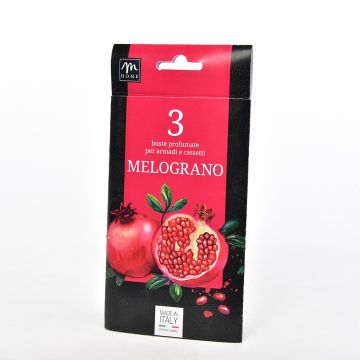 SET 3 BUSTE PROFUMATE MELOGRANO 10X19,5CM