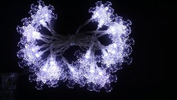 LUCI NATALE 40 LED BATTERIA