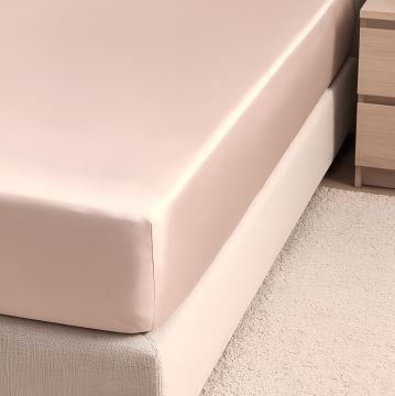 LENZUOLO ANGOLO RASO 60 BRIGHT ROSA 2P