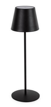 LAMPADA DA TAVOLO A LED ETNA NERO H 38CM - IP54 USB 