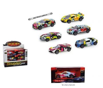 COLORED SPORT CAR JOLLY JOKER 1:50