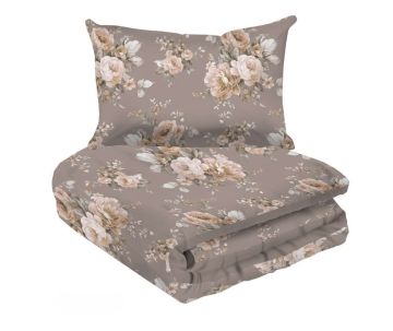 COMPLETO LETTO STYLE HEAVY TORTORA 2P AI