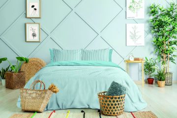 PARURE COMPRIPIUMINO IN COTONE TWEED 1P