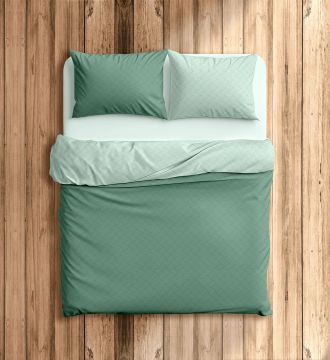 PARURE COPRIPIUMINO 2P OPTICAL STAMPATO IN POLIESTERE ASSORTITO