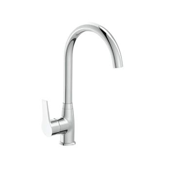 LINEA HELLIS - MISCELATORE MONOCOMANDO LAVELLO CROMATO