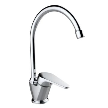 LINEA LION - MISCELATORE MONOCOMANDO LAVELLO CROMO 