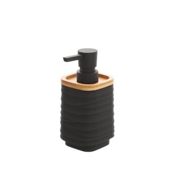 LINEA ALABAMA - DISPENSER SAPONE NERO E NATURALE
