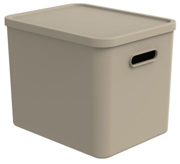 CONTENITORE MULTI BOX ALBULA 37X29 H. 29.5CM 27LT CAPPUCCINO