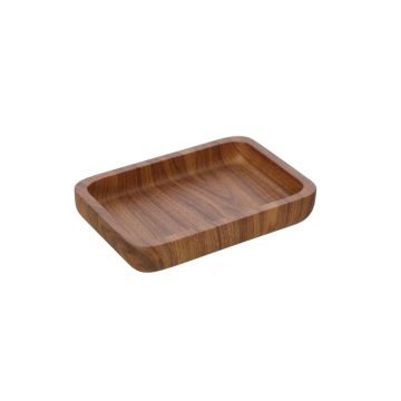 LINEA RADICI - PORTASAPONE IN POLIRESINA EFFETTO LEGNO