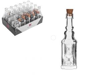 MINI BOTTIGLIA DI VETRO QUADRATA 50ML