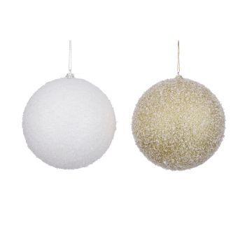 SFERA GLITTERATA D 15CM COLORI ASSORTITI