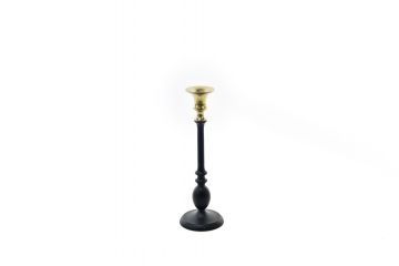 CANDELABRO KING 1 FUOCO D. 10CM H. 31CM