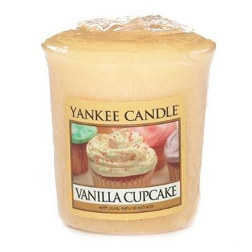 YANKEE CANDLE - CANDELA SAMPLER VANILLA CUPCAKE