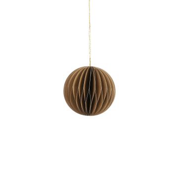 PALLINA IN CARTA ORO DIAM. 8CM