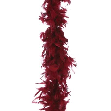 FILO DECORATIVO PIUMATO BORDEAUX 1.80MT