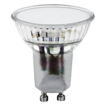 2 LAMPADINE A LED OPACA D. 5CM - GU10 4.6W 3000K 220-240V 25000H