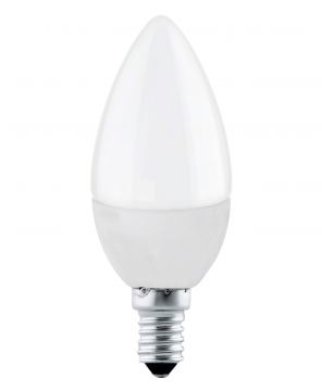 LAMPADINA A LED OPACO D. 3,7CM - E14 C37 4.9W 4000K 220-240V 15000H