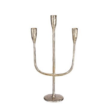 CANDELABRO D'ORATO 3 FUOCHI 21X9.5CM H. 40.5CM