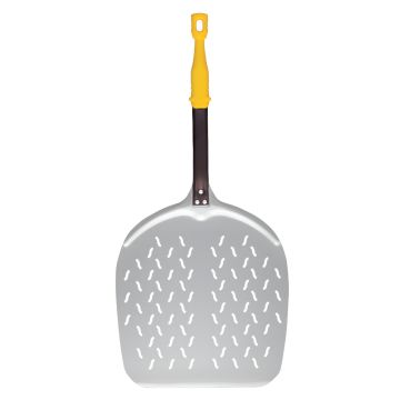 PALETTA FORATA LIONE LEGA IN ALLUMINIO H 70CM DIAM. 33CM