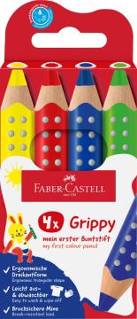 SET 4 MATITE COLORATE GRIPPY