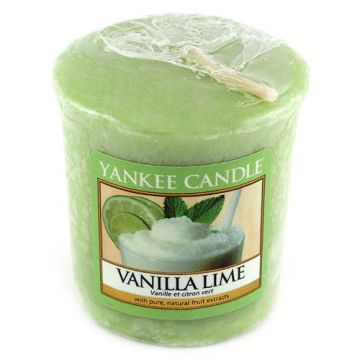 YANKEE CANDLE - CANDELA SAMPLER VANILLA LIME