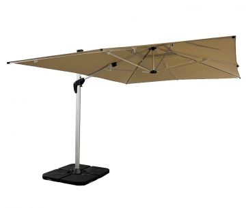 OMBRELLONE A BRACCIO MOD. ROMA MT 3X3 BEIGE