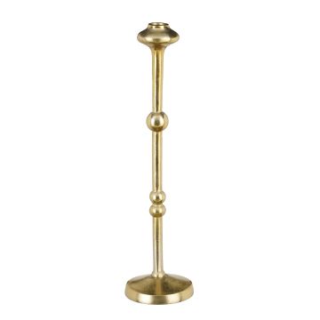 CANDELABRO CANTO ORO D 10 H 40CM