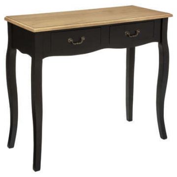 CONSOLE CHRYSA NERA 87X34 H 78CM