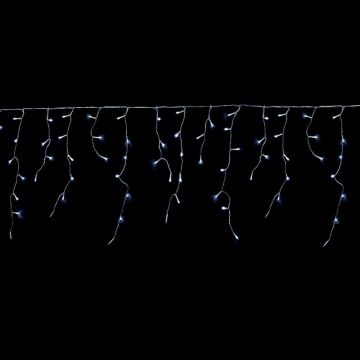 TENDA FRASTAGLIATA 360 LED BIANCO FREDDO CON TRASFORMATORE 12+3MTX56CM