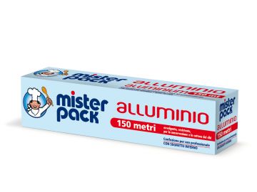 MISTERPACK - ALLUMINIO 150MT
