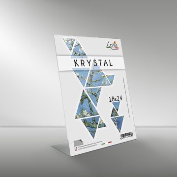 PORTAFOTO VERTICALE KRISTAL IN PLEXIGLASS TRASPARENTE 18X24CM 