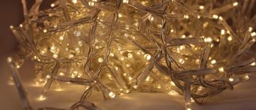 LUCI DI NATALE 1500 LED BIANCO CALDO 30+5MT CON TRASFORMATORE