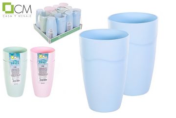 SET 2 BICCHIERI 250ML COLORI ASSORTITI