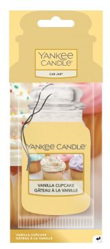 YANKEE CANDLE - CAR JAR VANILLA CUPCAKE